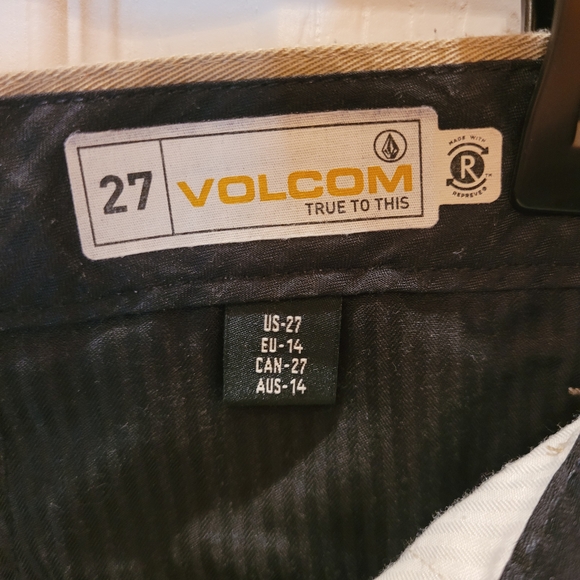 Volcom Frickin Modern Stretch Khaki Chinos-Sz 27 - Picture 5 of 12